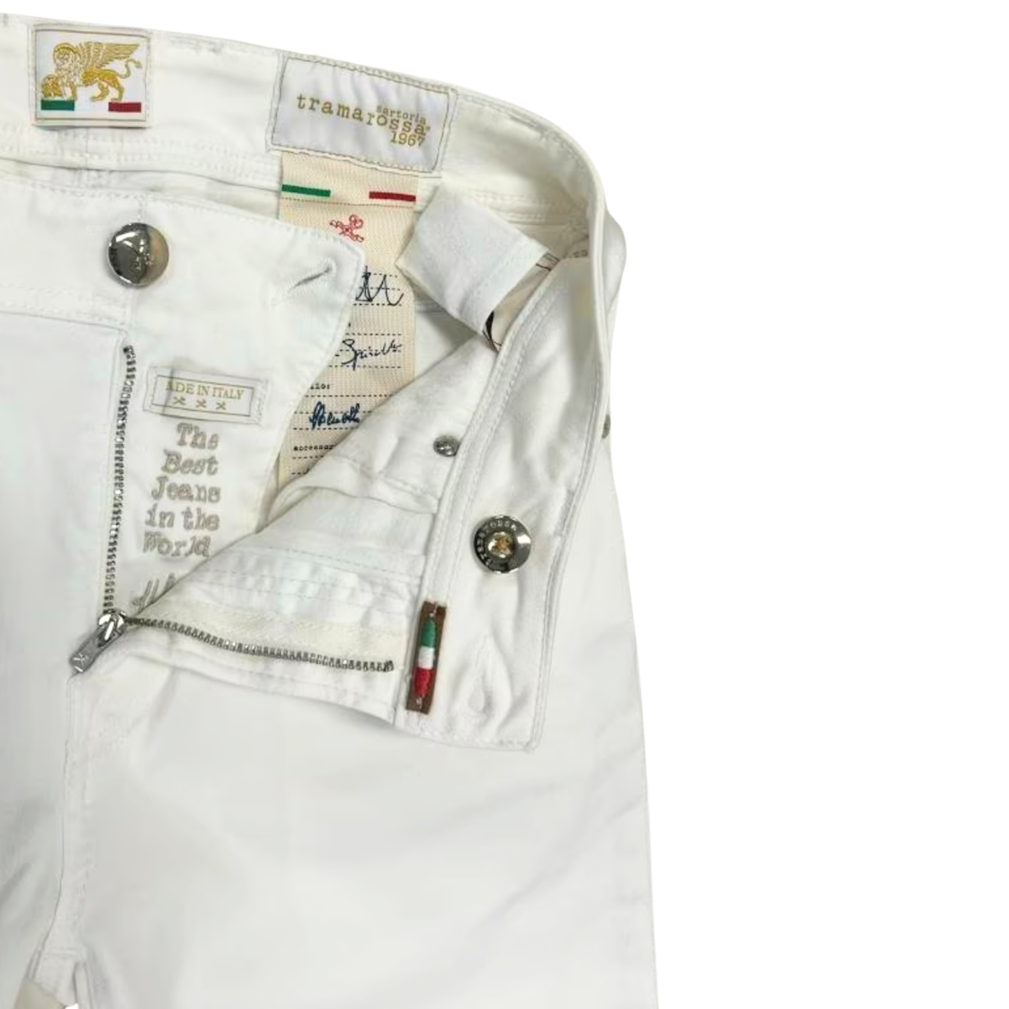 Tramarossa Leonardo Slim-fit Jeans (White) (New)