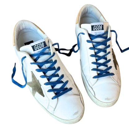 Golden Goose Superstar Sneakers (White)