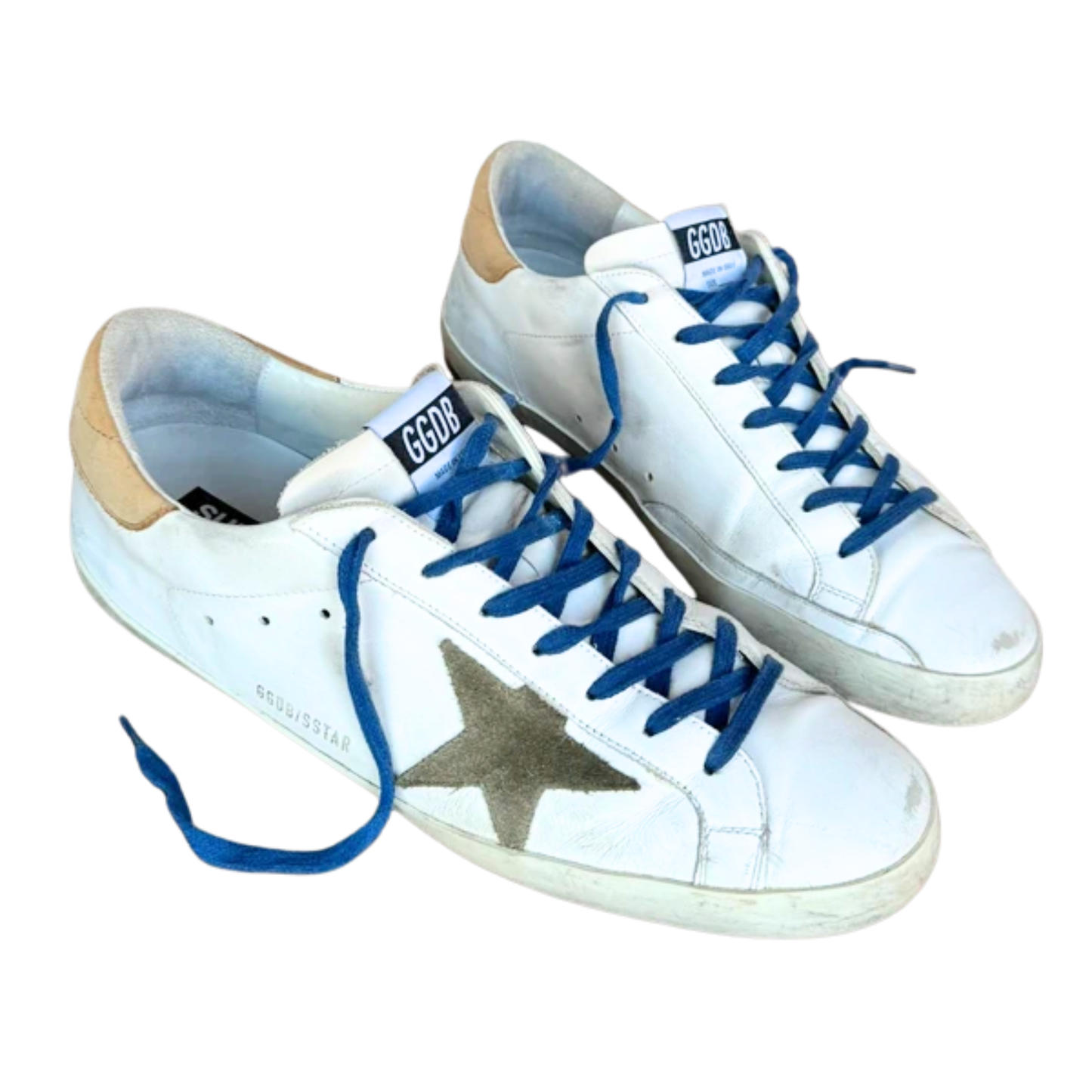 Golden Goose Superstar Sneakers (White)