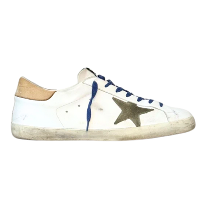 Golden Goose Superstar Sneakers (White)