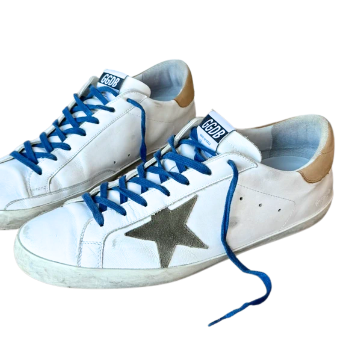 Golden Goose Superstar Sneakers (White)