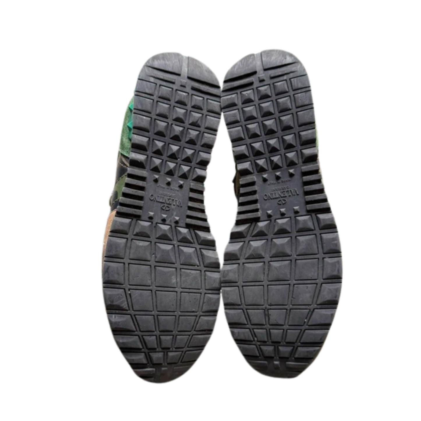 Valentino Garavani Rockrunner Sneakers (Khaki, Black, & Green)