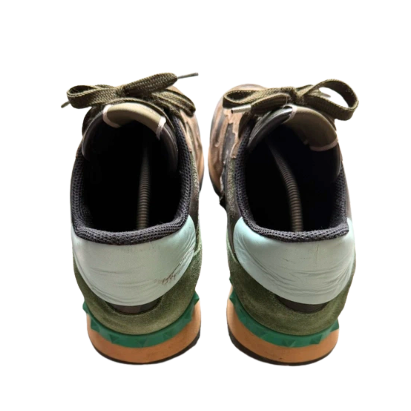 Valentino Garavani Rockrunner Sneakers (Khaki, Black, & Green)