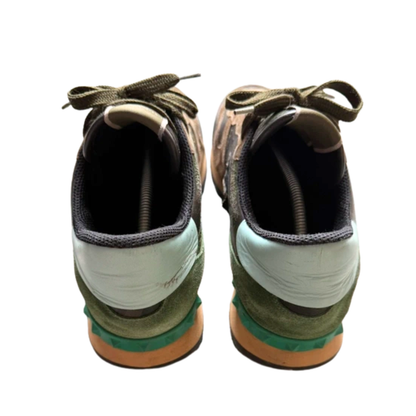 Valentino Garavani Rockrunner Sneakers (Khaki, Black, & Green)