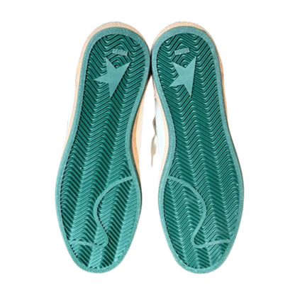 Golden Goose Ballstar Sneakers (White Beige Green) (New)