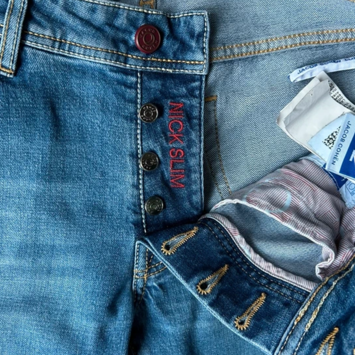 Jacob Cohën Nick Slim fit Jeans (Navy Blue)