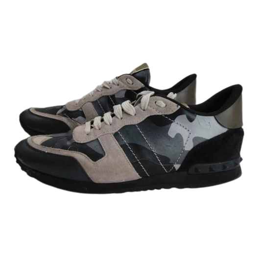 Valentino Garavani Rockrunner Sneakers (Gray)