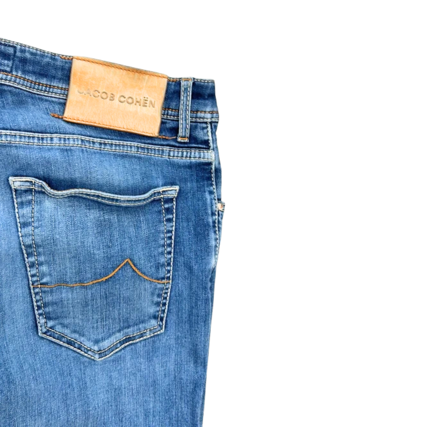 Jacob Cohën 622 Slim Fit Jeans (Navy Blue)