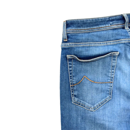 Jacob Cohën 622 Slim Fit Jeans (Navy Blue)